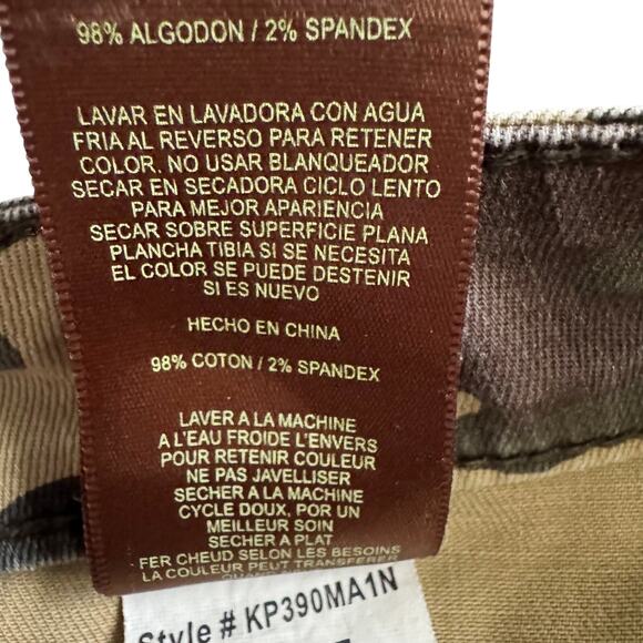 Kut from the Kloth Jeans Camo Moto Pants Womens 4 Mia Toothpick Ankle Skinny - Picture 10 of 16